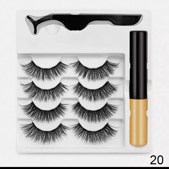 Magnetic lashes 4 pairs mink